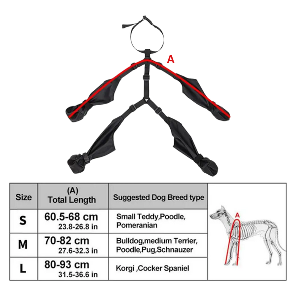 Waterproof Dog Boots With Adjustable Suspenders For All Weather Comfort
