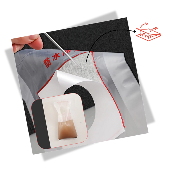 Drill Dust Containment Bags Waterproof For Clean Stable Workspaces