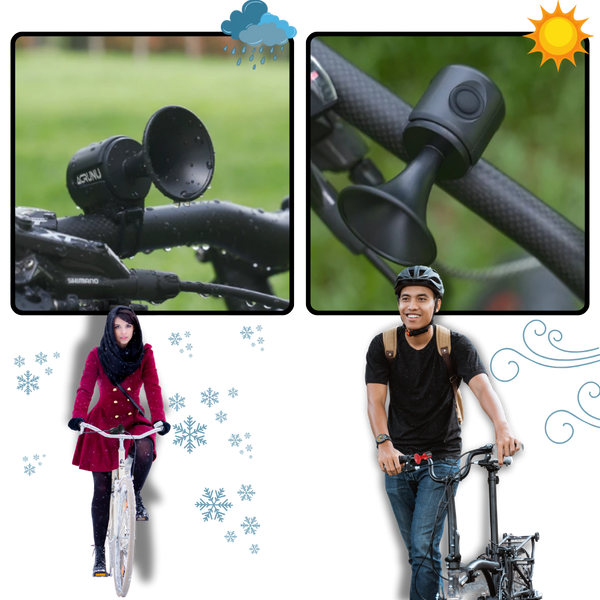 High Output Waterproof Electric Bike Horn For Superior Safety