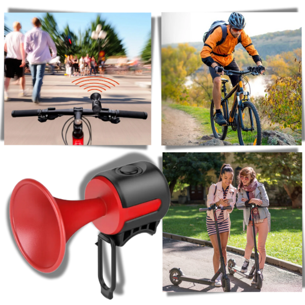 High Output Waterproof Electric Bike Horn For Superior Safety