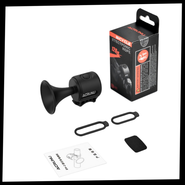 High Output Waterproof Electric Bike Horn For Superior Safety