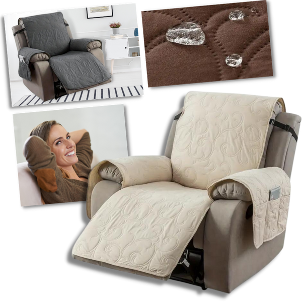 Luxurious Slipcover For Recliner With Waterproof Protection