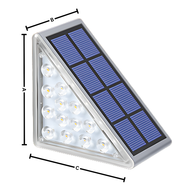 Premium IP67 Waterproof Solar Step Lights for Safe Outdoor Illumination