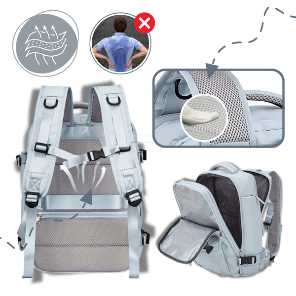 Premium Travel Backpack With USB Charging And Anti Theft