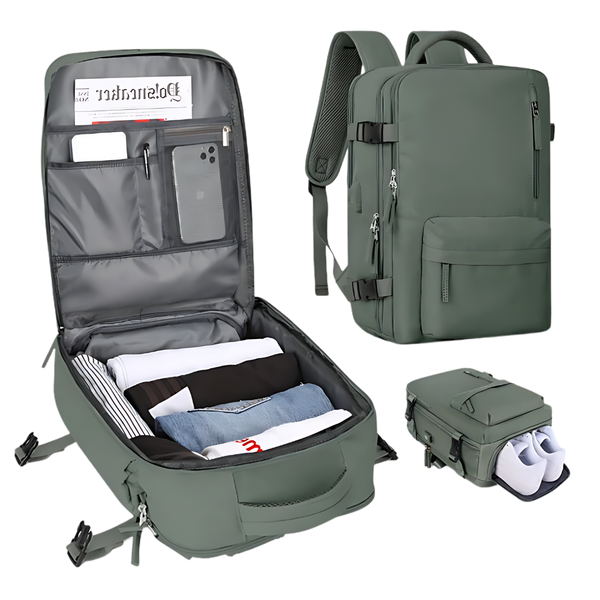 Premium Travel Backpack With USB Charging And Anti Theft