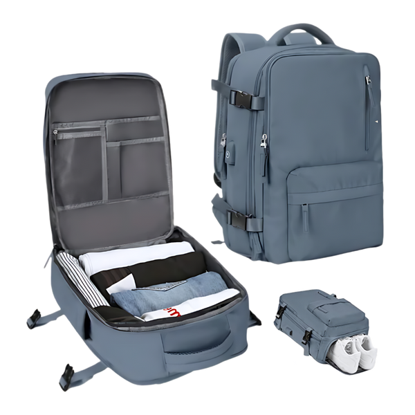 Premium Travel Backpack With USB Charging And Anti Theft