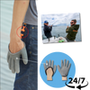 Durable Fishing Gloves With Wear Resistant Protection And Secure Grip