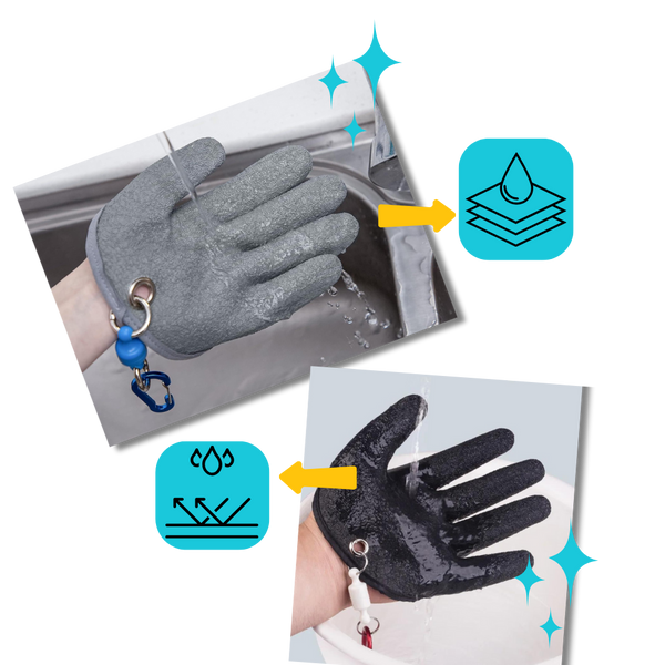 Durable Fishing Gloves With Wear Resistant Protection And Secure Grip