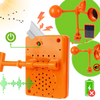 Wind Reflector Bird Repellent With Solar Sound Deterrent