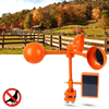 Wind Reflector Bird Repellent With Solar Sound Deterrent