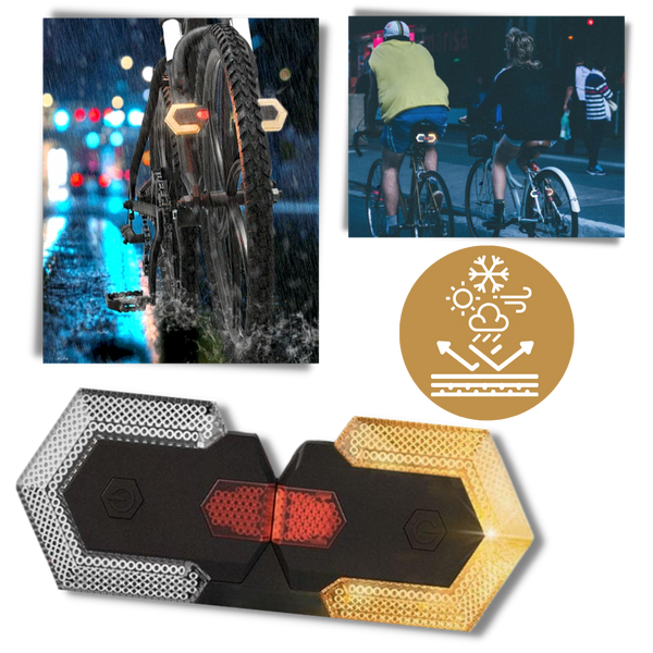Wireless Bike Signal Lights For Safer Night Rides And Visibility