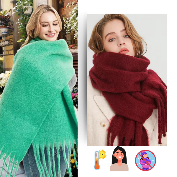 Women's Cozy Elegance Scarf For All Season Warmth And Style