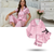 Women's Satin Pajamas Set With Silky Comfort And Front Pocket