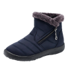 Women's Insulated Waterproof Snow Boots With Plush Lining