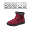 Women's Insulated Waterproof Snow Boots With Plush Lining