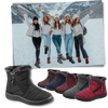 Women's Insulated Waterproof Snow Boots With Plush Lining