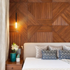 Premium 3D Faux Wood Wall Panels 4 Pack Waterproof Home Decor