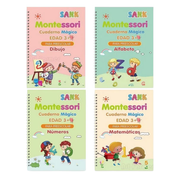 Premium Reusable Groove Practice Copybooks For Early Learners