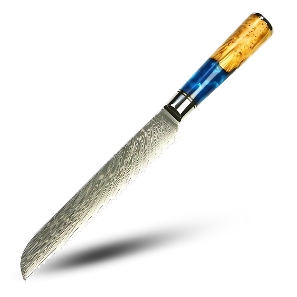 Riviera Maya 67 Layer Damascus Steel Japanese Knives For Precision Cutting