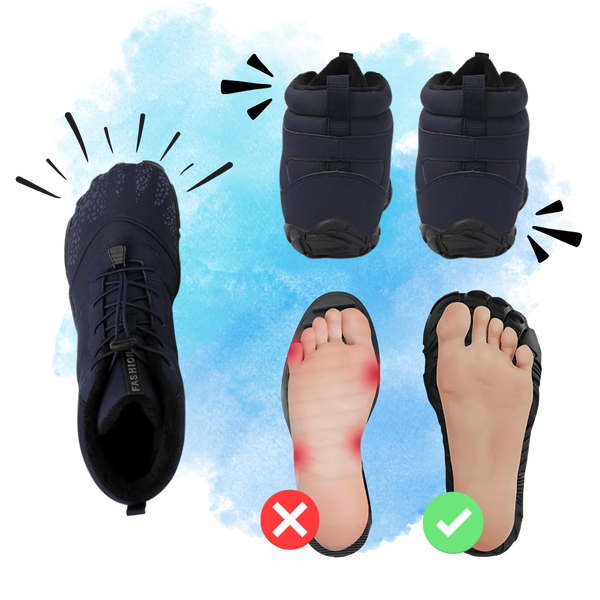 Waterproof Hiking Shoes With Zero Heel For Natural Comfort