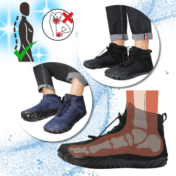 Waterproof Hiking Shoes With Zero Heel For Natural Comfort