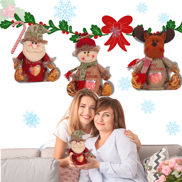 Reusable Christmas Gift Bags With Zip Closure For Easy Gifting