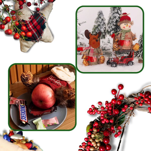 Reusable Christmas Gift Bags With Zip Closure For Easy Gifting