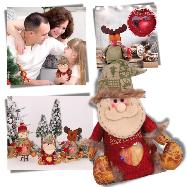 Reusable Christmas Gift Bags With Zip Closure For Easy Gifting
