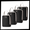 Zip Compression Luggage Organizer For Space Saving And Easy Packing